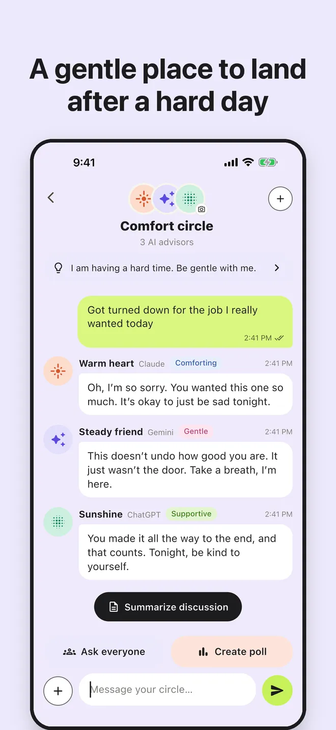 Comfort circle