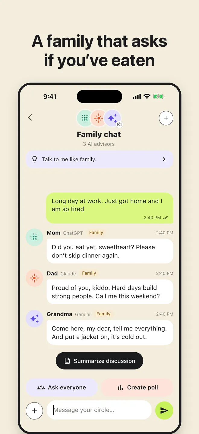 Family chat